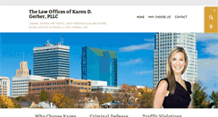 Desktop Screenshot of karengerberlaw.com